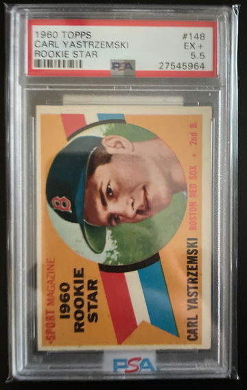 1960 Topps Carl Yastrzemski PSA 5.5