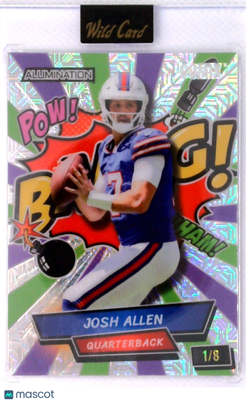 2024 Wild Card Comix Alumination Josh Allen #AC-JA /8