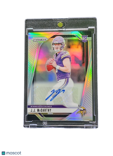 2024 Panini Prizm Football J.J. McCarthy #400 Silver RC