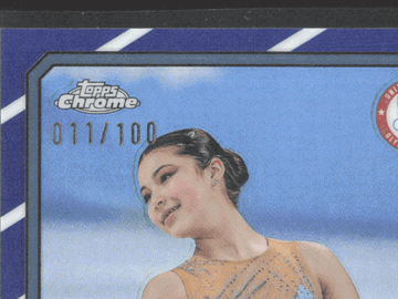 2026 Topps Chrome U.S. Olympics 1986 Topps Alysa Liu #86TA-AL /100