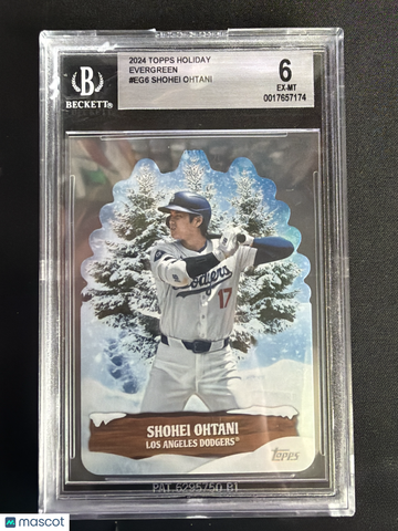 2024 Topps Holiday Shohei Ohtani #EG6 Evergreen BGS 6