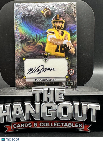 2024 Wild Card 7 Card Stud Max Brosmer #AC7CH-MB Rainbow Holof