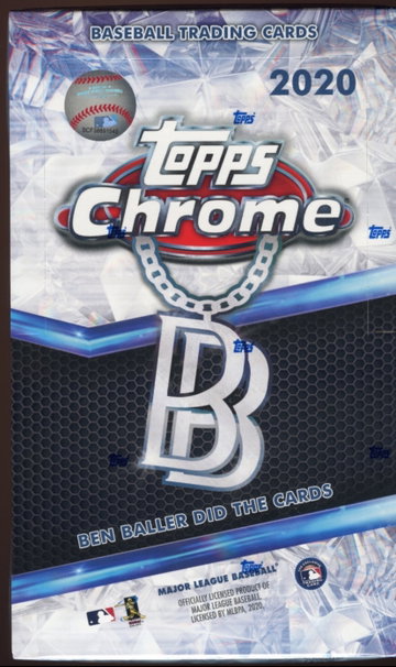 2020 Topps Chrome Baseball Ben Baller Edition Box