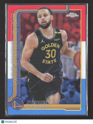 2025 Topps Chrome Stephen Curry #201