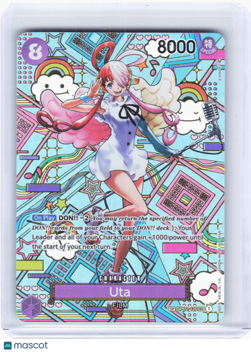 Awakening of the New Era Uta Foil Secret Rare #OP02-120
