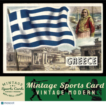 1956 Topps Flags of the World #13