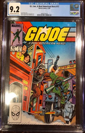 G.I. Joe, A Real American Hero #17 CGC 9.2