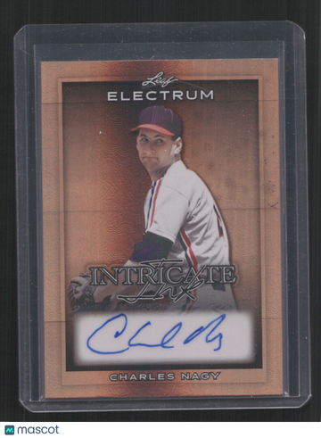 2024 Electrum Baseball CHARLES NAGY #IIN-CN1 /49 AUTOINTRICATE INK AU,SN,/49