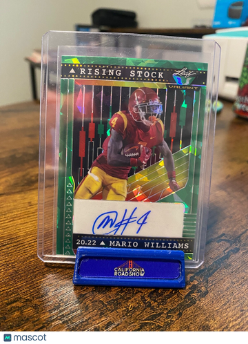 2022 Leaf Valiant Mario Williams #RS-MW2 Leaf