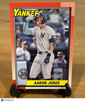 2025 Topps - 1990 Topps Baseball 35th Anniversary (Series One) Aaron Judge #T90-57