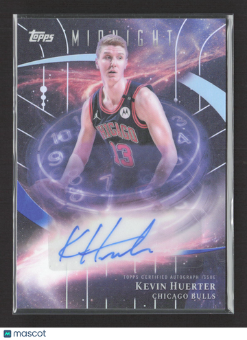 2025 Topps Midnight Stroke of Midnight Kevin Huerter #SM-KH Auto