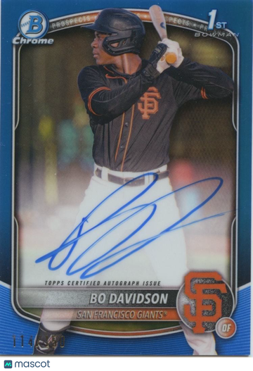 2025 Bowman Chrome Bo Davidson Chrome Rookie