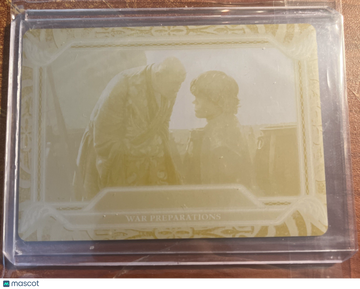 Game of Thrones: The Great Houses Peter Dinklage Insert Printing Plate Exclusive #TL33