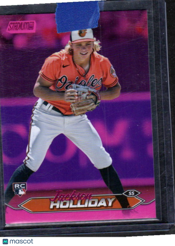 2024 Stadium Club Jackson Holliday #211 Pink Foil