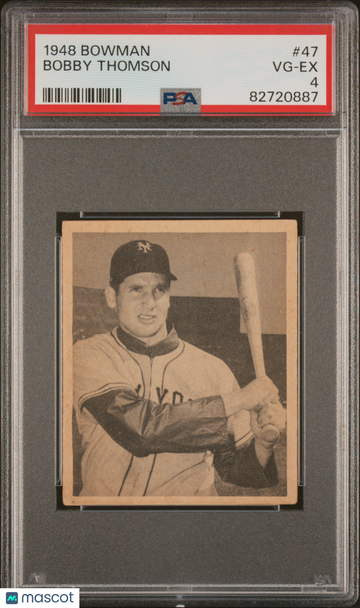 1948 Bowman Bobby Thomson #47 PSA 4