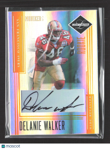 2006 Leaf Limited Monikers Delanie Walker #179