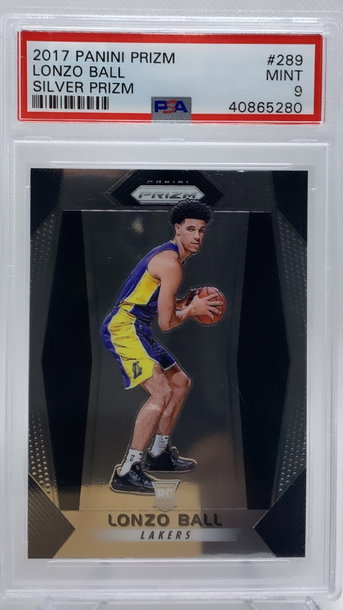 Lonzo Ball 2017 Prizm PSA 9