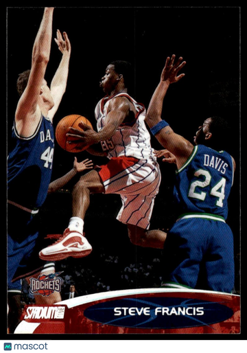 2000-01 Stadium Club Steve Francis #100