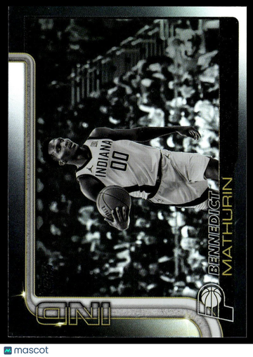 2025-26 Topps Bennedict Mathurin #48 Blackout