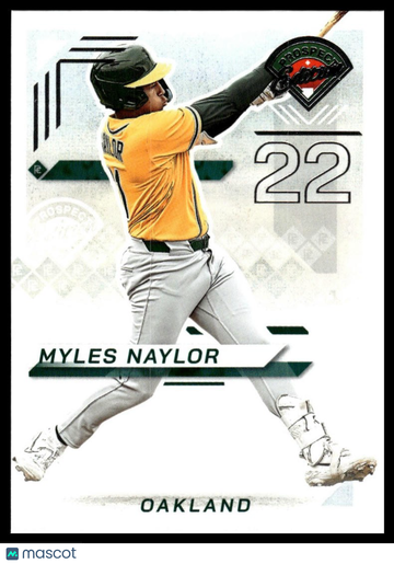 2025 Panini Prospect Edition Myles Naylor #156