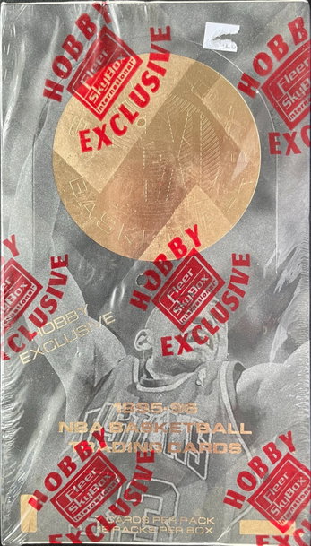1995-1996 Fleer Skybox E-XL Basketball Hobby Box
