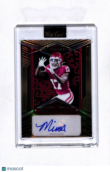 2023 Wild Card Alumination Marvin Mims Jr. #AB-86 Auto