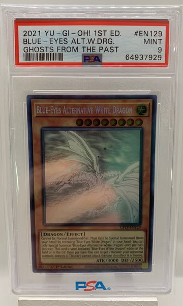 2021 Yu-Gi-Oh! 1st Ed. Blue eyes Alt. White dragon 