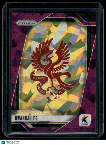 2025 Panini Prizm Gwangju FC #187 Purple Cracked Ice /49