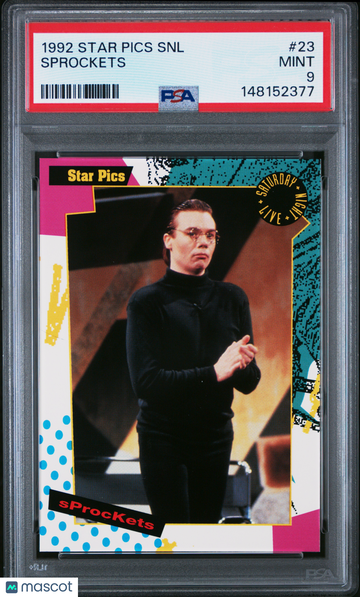 1992 Star Pics Saturday Night Live Mike Meyers Sprockets #23 PSA 9