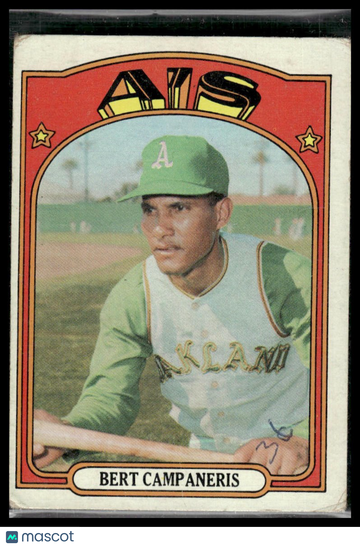 1972 Topps Bert Campaneris #75