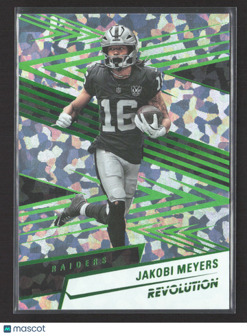 2025 Panini Revolution Football Jakobi Meyers #111 Groove /12