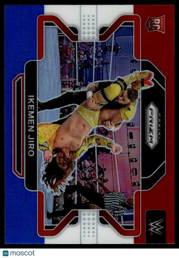2022 Panini Prizm WWE Ikemen Jiro #81 Red, White and Blue RC