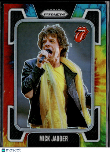 2025 Panini Prizm The Rolling Stones Mick Jagger 37/49 #42