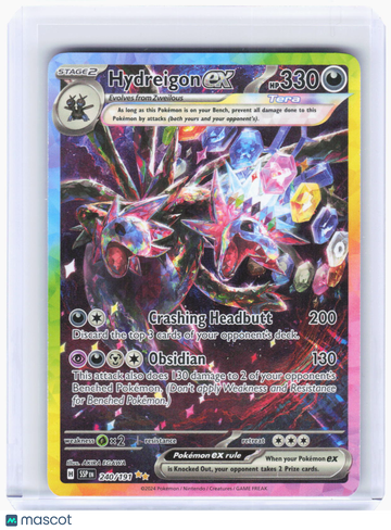 Surging Sparks Hydreigon ex Holo Special Illustration Rare #240/191