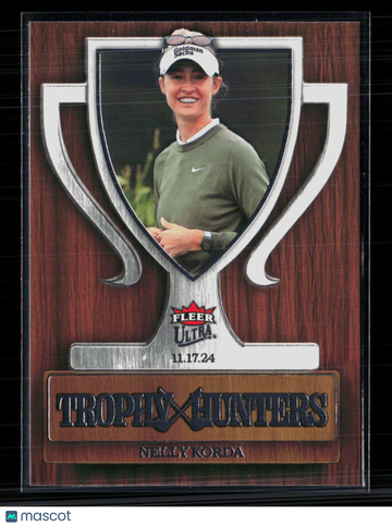 2026 Fleer Ultra Golf Trophy Hunters Nelly Korda #TH-10