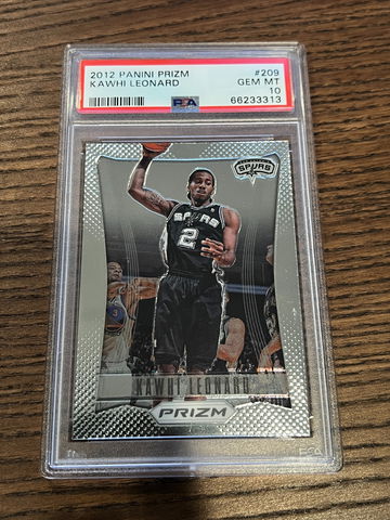 PSA 10 Panini Prizm Kawhi Leonard Rookie #209