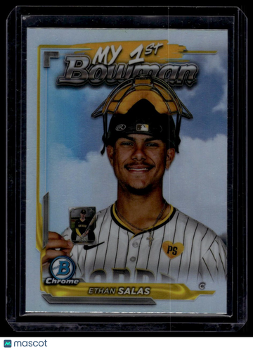 2024 Bowman Chrome - My 1st Bowman Ethan Salas #M1B-24