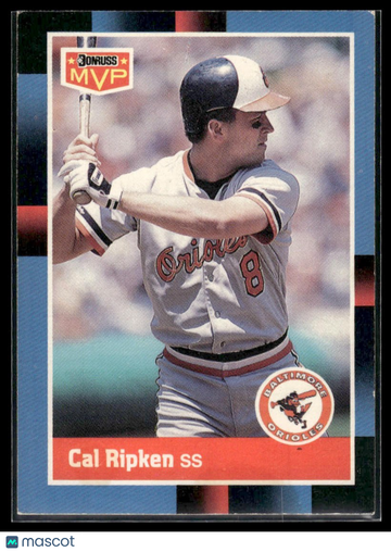 1988 Donruss Cal Ripken #BC-1 Bonus MVPs
