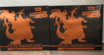 2 New Pokémon Champion’s Path Elite Trainer Box 