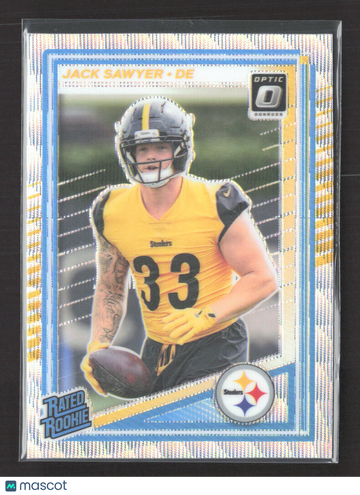 2025 Panini Donruss Optic Prizm Jack Sawyer #220 017/300