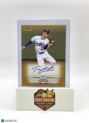 2025 Topps Stadium Club Tommy Edman #SCBA-TE Gold /50