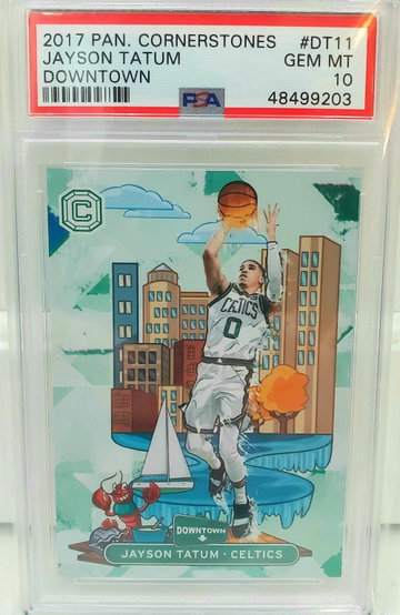 JAYSON TATUM 2017 DOWNTOWN SSP PSA 10