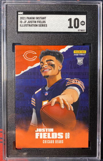 2021 Panini instant Justin fields SGC 10 #/7167