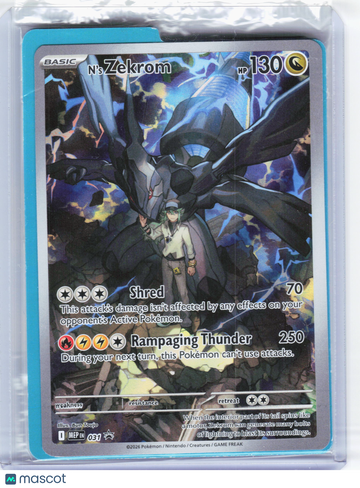 Mega Evolution Promo N's Zekrom Holo Black Star Promo [Sealed] #031