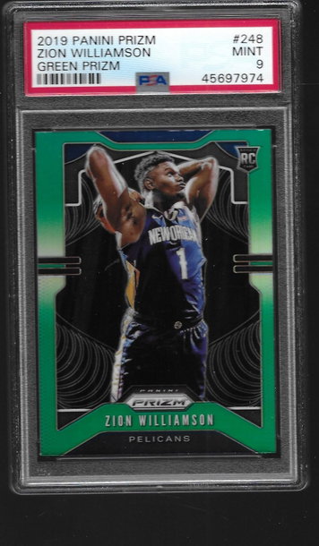 2019 Panini Prizm Zion Williamson