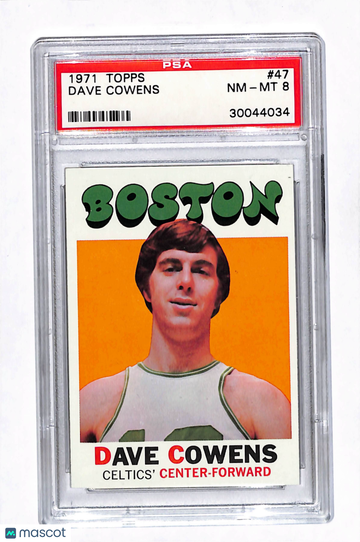 1971 Topps Dave Cowens #47 PSA 8