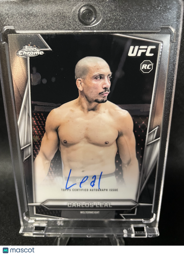 2026 Topps Chrome UFC Carlos Leal #BAV-CL RC