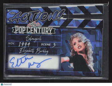 2026 Leaf Pop Century And Action Elizabeth Berkley Authentic Autograph 5/5 #AA-EB1