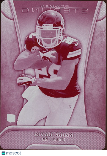 2013 Bowman Sterling Knile Davis Rookie