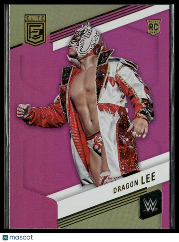 2023 Donruss Elite WWE Dragon Lee #15 Pink